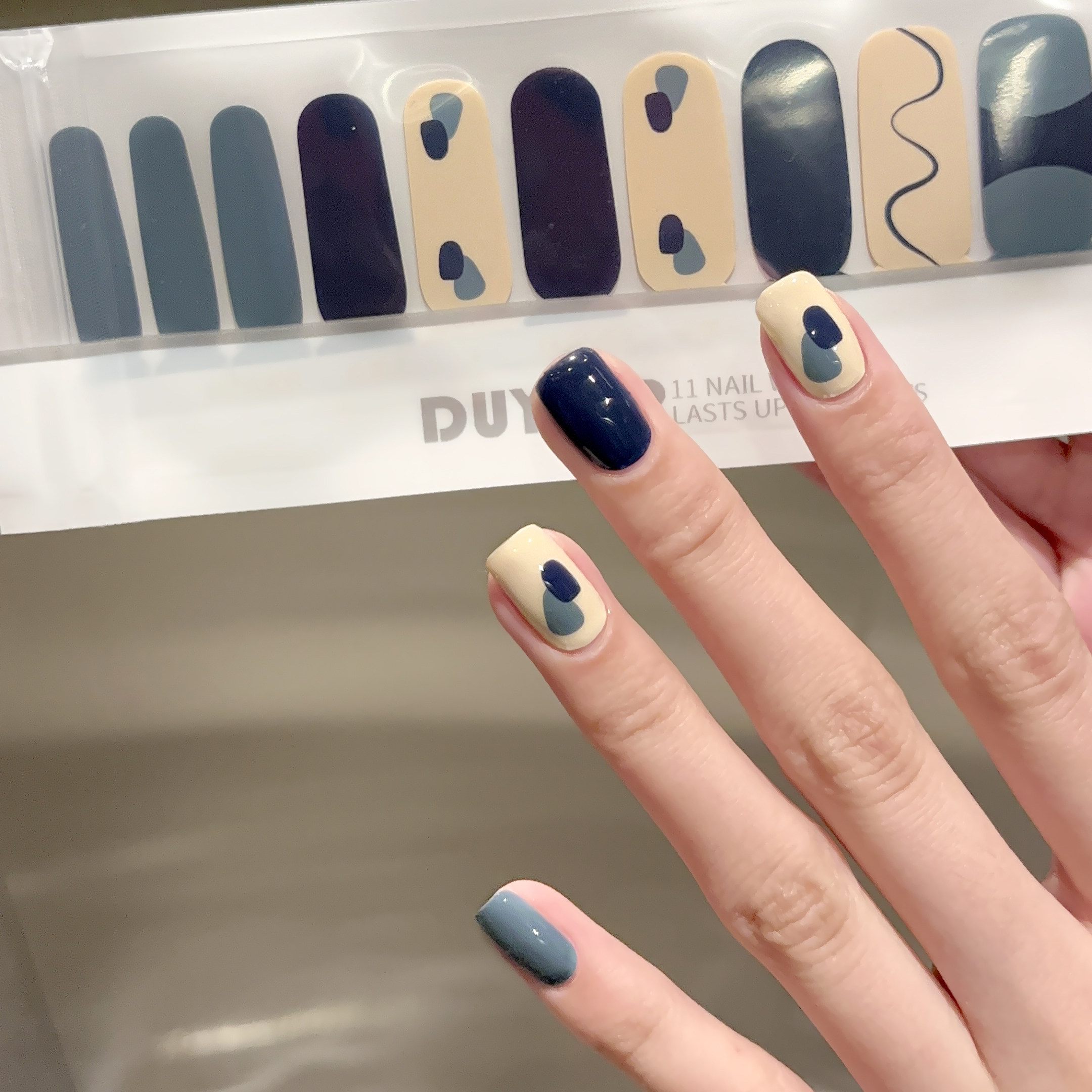 【免烤灯】柔软甲油膜系列质感秋冬纯色美甲贴纸持久防水透气服帖,淘宝优惠券,粉丝福利购,淘宝优惠卷