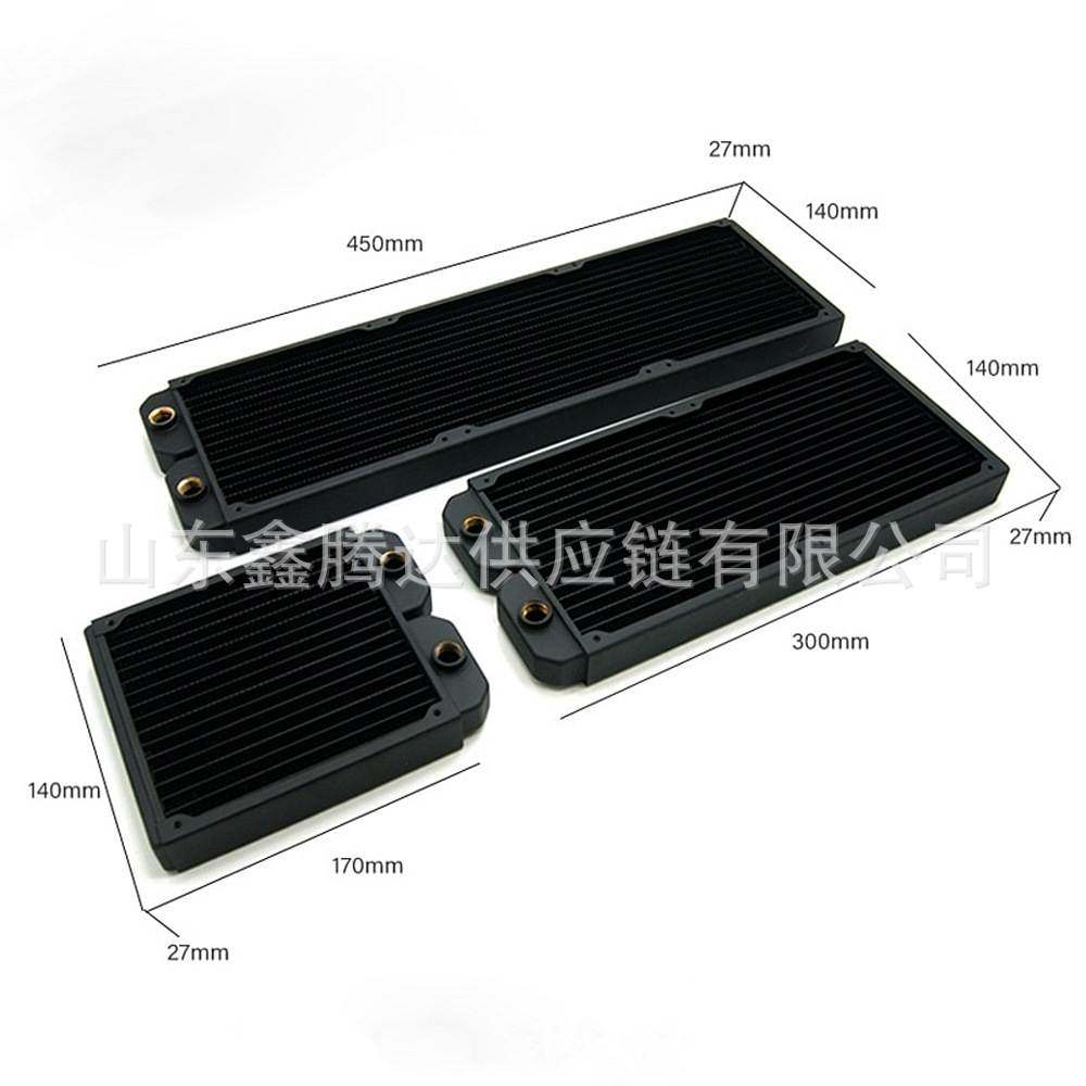 120mm 240mm电脑CPU散热器 水冷排 美容仪器散热器 - 图2