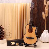 Upscale Martin Guitar Folk Mini Musical Instrument Swing Piece Guitar Model With Braces ob11 Doll Instrument 1 6