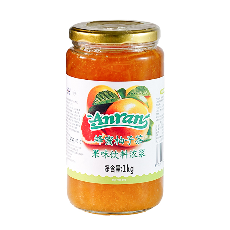 蜂蜜柚子柠檬茶1kg夏天泡水喝的酱 茶小冷食品蜂蜜果味茶