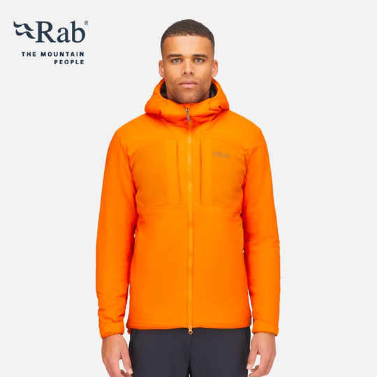 RAB睿坡Xenair Alpine男士防泼水金标棉衣户外运动夹克棉服QIP-09