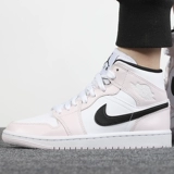 Nike, air jordan, розовые высокие туфли, спортивная обувь, кроссовки