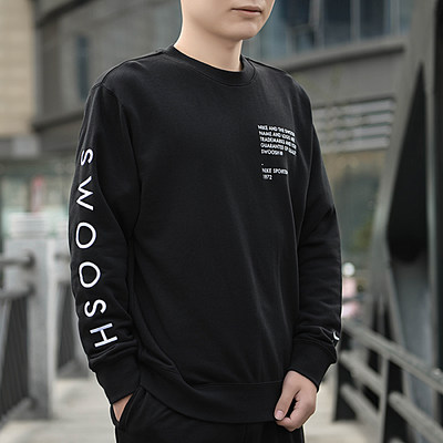 Nike耐克卫衣男装潮流运动服21春新款双勾长袖套头衫cu4035 010 虎窝淘