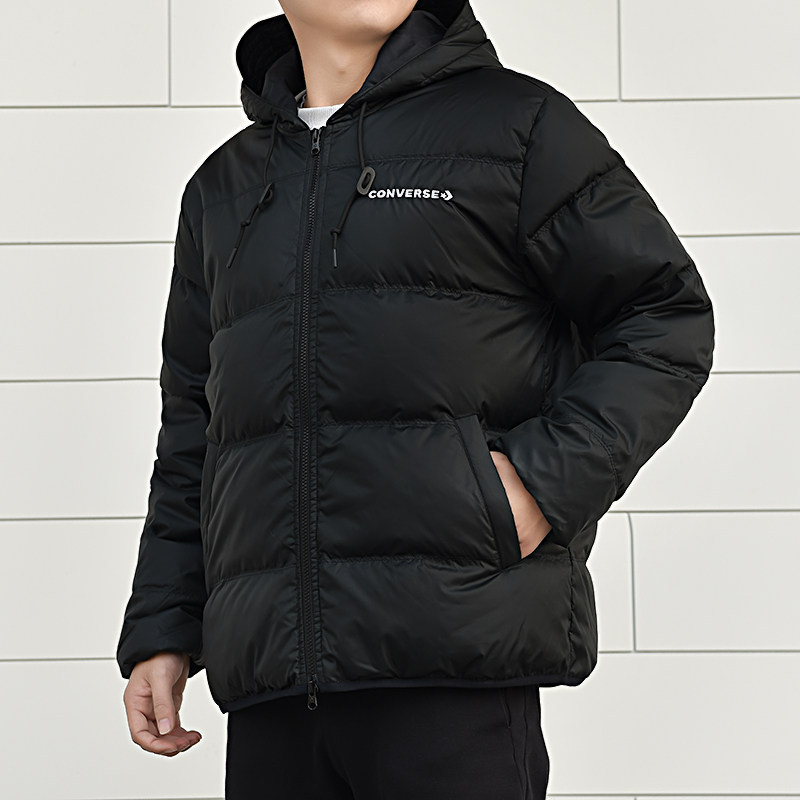 converse男装2021冬季新款羽绒服 银泰百货潮流鞋靴运动羽绒服