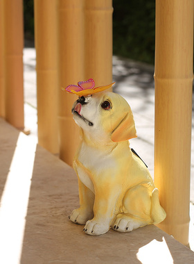 福四方树脂发光庭院装饰