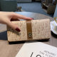 Genuine leather women's European and American wallets and fashionable