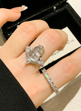 v型葫芦款式戒指女新中式古风