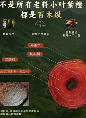 普陀山金星小叶紫檀手串包浆天然印度文玩檀品紫光檀木文玩手链女