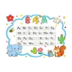 Phonetic table tabloid handwritten newspaper electronic template primary school students first grade Chinese Pinyin alphabet line draft