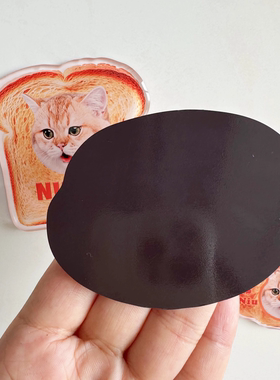 宠物冰箱贴定制猫咪狗狗照片头像周边装饰亚克力磁贴DIY滴胶面
