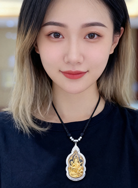 龙婆禅南骑凤四面佛钛金版