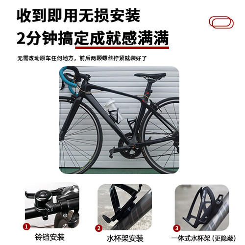 自行车定位器防盗gps适用于airtag自行车防丢追踪器固定自行车定位防盗神器防盗锁单车防盗报警山地车定仪器 - 图2