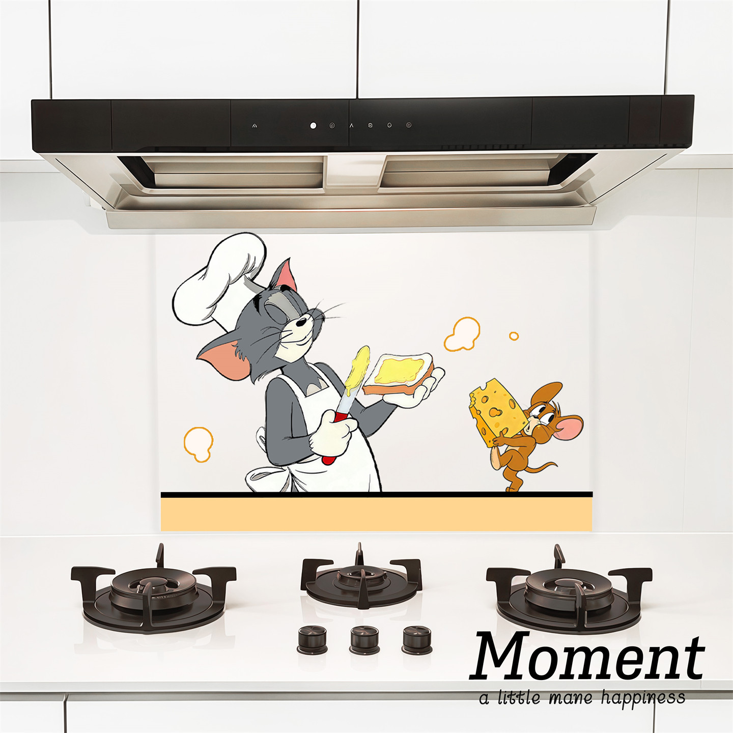 星星人厨房专用瓷砖贴防油贴纸防火耐高温自粘可擦洗灶台用墙纸膜,淘宝优惠券,粉丝福利购,淘宝优惠卷