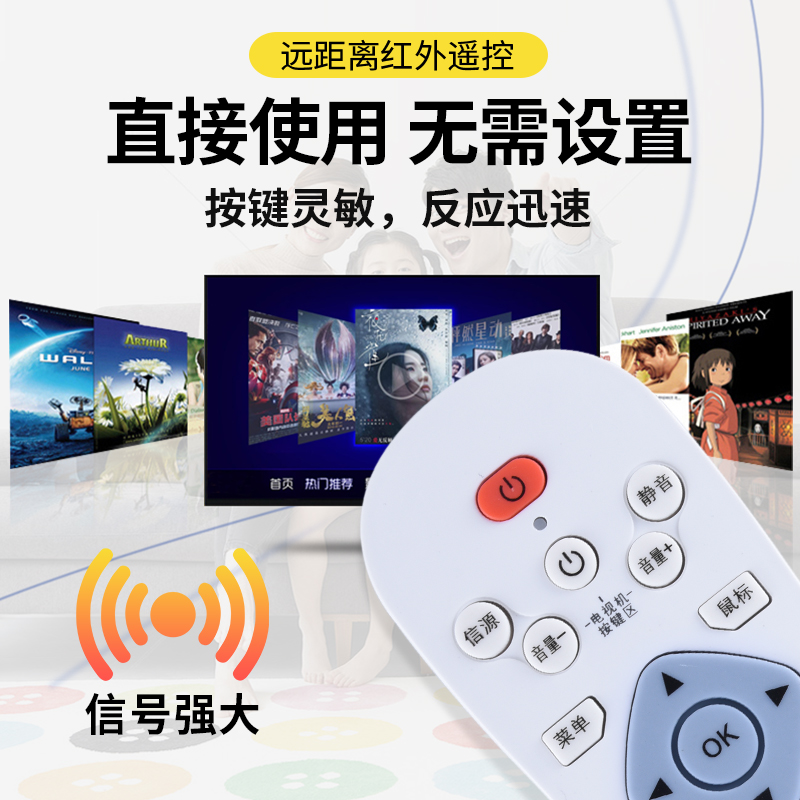 适用于原装乐琴高清 美乐图AMOi夏新X6LEQIN乐琴L9 L8 L10 L7 L11 L8/L9/A5/A9/X3/X5 A58/V网络机顶盒遥控器