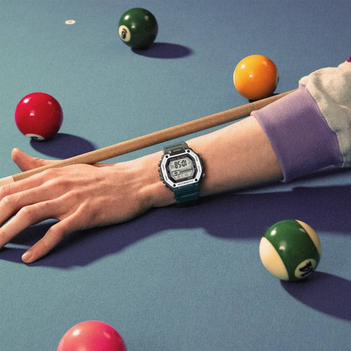 casio卡西欧手表男士小方块运动学生2025新款石英电子MWD-110H-8A - 图2