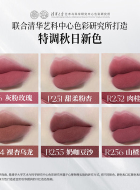 colorkey珂拉琪丝绒哑光雾面唇釉3.0版0611橘红色显白学生女正品