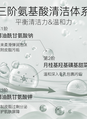 柳丝木黑茶柔澈洁颜蜜温和清洁毛孔洗面奶洗卸合一大容量按压式