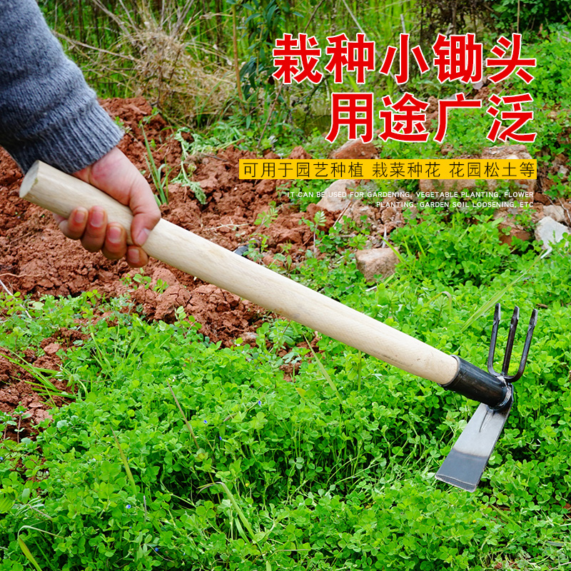多功能锰钢种菜种花家用锄草小花锄头户外挖土农园艺工具除草神器,淘宝优惠券,粉丝福利购,淘宝优惠卷