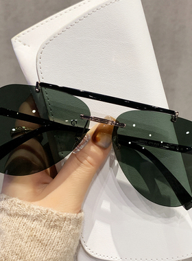 2026新款无边框飞行员式墨镜