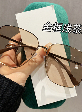 大脸专用偏光墨镜遮阳防晒