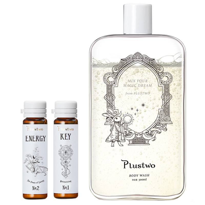 plustwo普拉斯兔氨基酸香水沐浴露 plustwomagiclab沐浴露