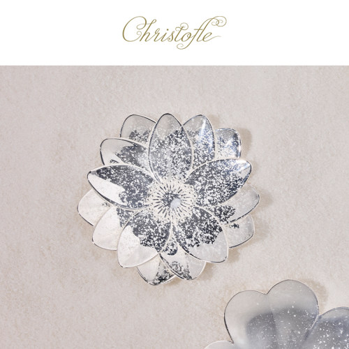 [新品]CHRISTOFLE昆庭L'herbier莲花碗小食收纳送礼 - 图1