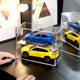 Alloy model car storage box ornaments 1 24 children's pocket car Hot Wheels Domeka display rack