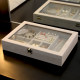 Jewelry earrings ring necklace display storage box