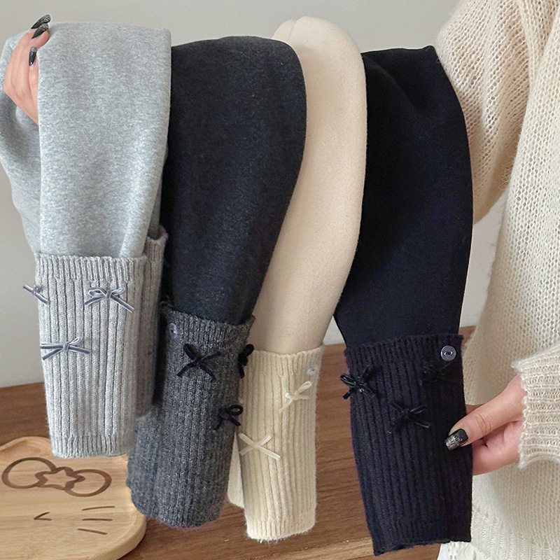 2025冬季韩版无骨保暖裤贴条缝合900克加厚打底裤女童裤百搭,淘宝优惠券,粉丝福利购,淘宝优惠卷