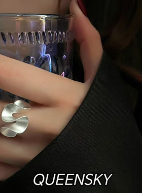 欧美轻奢高级感金色褶皱耳钉