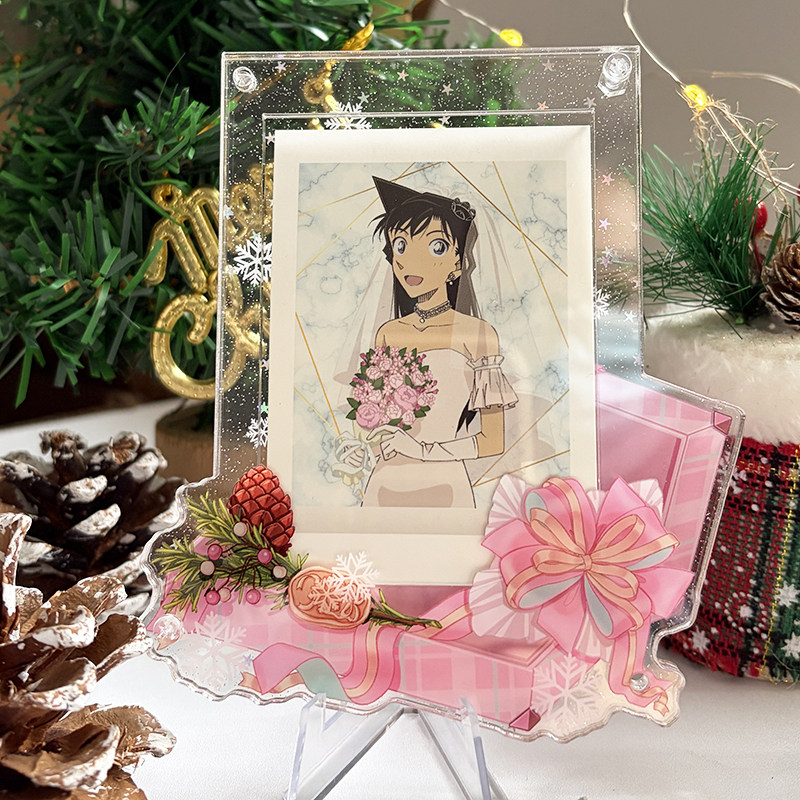 倩子酱Goods 心愿盒谷美礼盒亚克力拍立得3.5寸小卡收纳展示框,淘宝优惠券,粉丝福利购,淘宝优惠卷