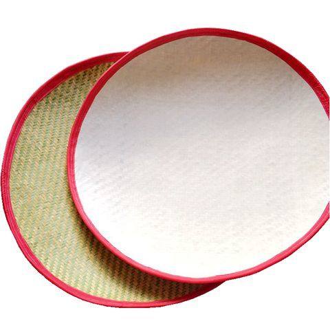 竹编软簸箕包布软无孔弧茶叶圆簸箕竹篮竹筐晾晒家用茶叶软篮子,淘宝优惠券,粉丝福利购,淘宝优惠卷