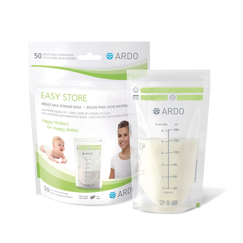ardo安朵可冷冻装加厚存母乳保鲜袋 ardo安朵母乳储存保鲜