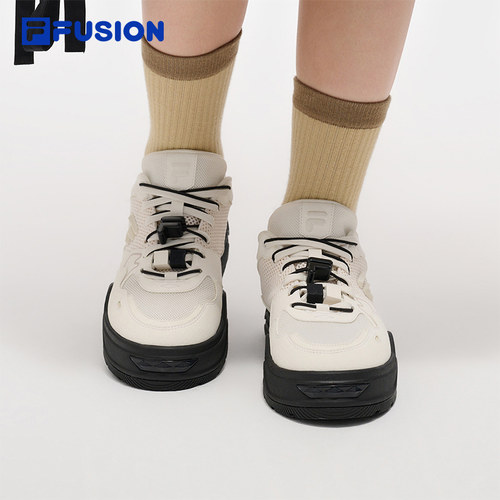 FILA FUSION斐乐潮牌硬糖滑板鞋女2025夏运动鞋女鞋T12W522915F - 图1