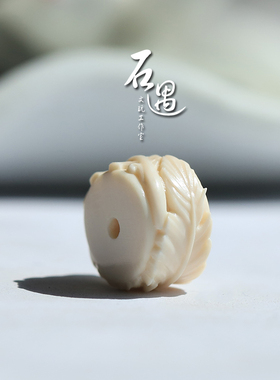天然猛犸象牙手串配饰