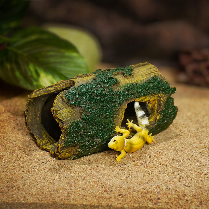 爬宠躲避屋洞穴乌龟晒台蜥蜴蛇守宫用仿真树皮洞造景装饰摆件用品,淘宝优惠券,粉丝福利购,淘宝优惠卷