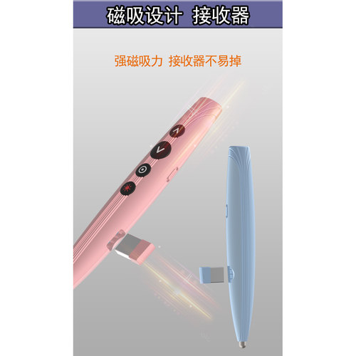 诺咪雅R70一键画笔 一键清屏标注 多功能翻页笔教师用一体机白板书写激光遥控翻页器充电 - 图3