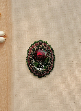 LORINA 胸针ESTHER BROOCH 复古手工可做吊坠配饰轻奢精致礼物