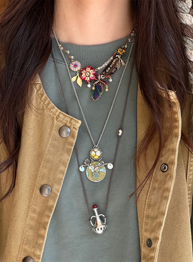 AYALA BAR W3014项链 Roswell Bean Necklace 手工制作