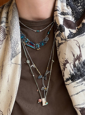 AYALA BAR C3666项链 Nero Moonlight Shimmer Necklace 手工制作