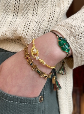 自留推荐 Mouhooland暮后之地 蛇年限定衔尾灵蛇手链情侣款手环