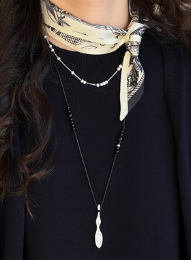 KHEMIA Auris项链 新款原创小众设计925银锁骨链简约高级感手工