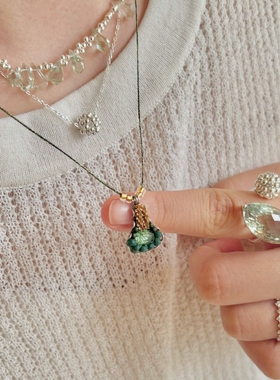 自留推荐 AYALA BAR C3503项链Green Delicate