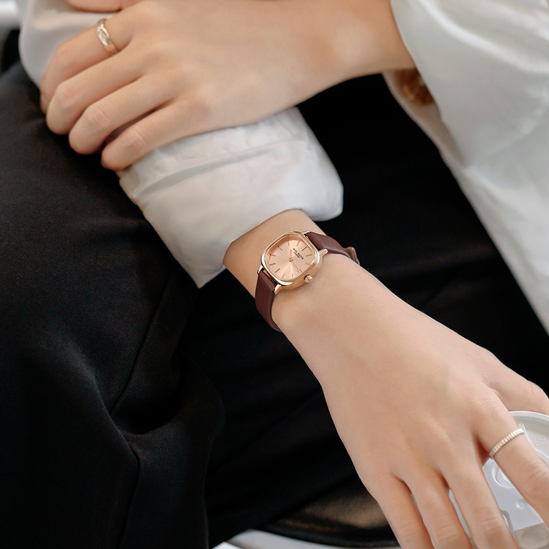 女款轻奢小众高级气质ins风手表 skhl时空回廊国产腕表