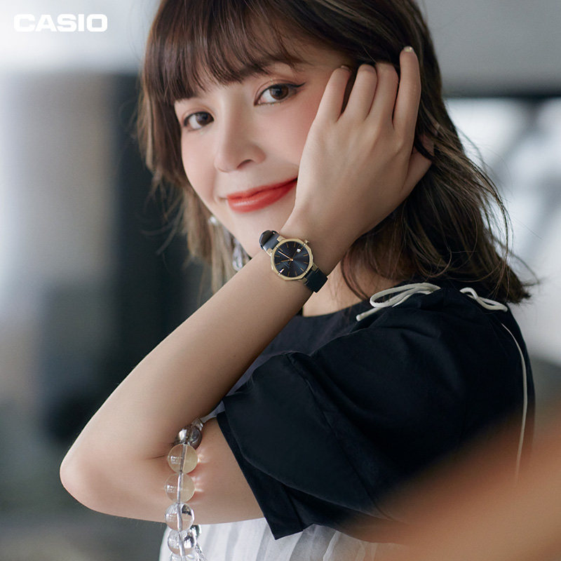 casio sheen新款简约八角石英手表 Casio晶晶海外日韩腕表