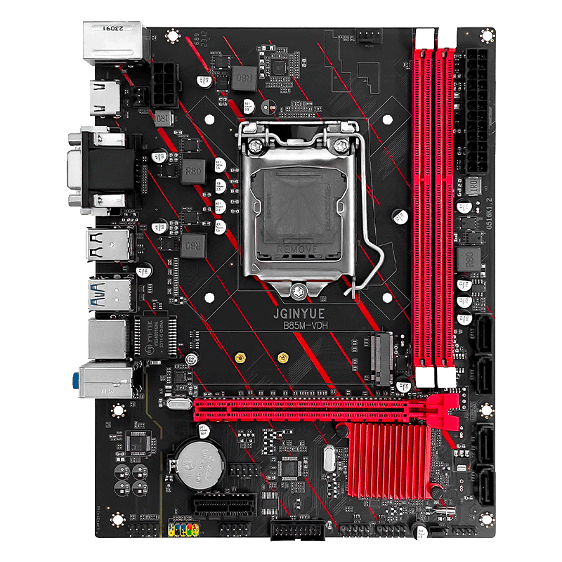 精粤B85/H81主板1150针ddr3搭酷睿i3 E3 i5 4590cpu套装超b75h61