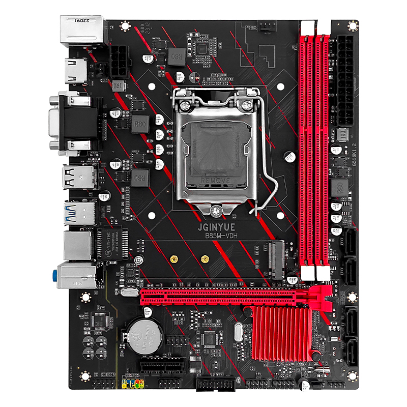 精粤B85/H81/H97主板1150针ddr3搭i3 E3 i5 4590cpu套装超b75h61-图0