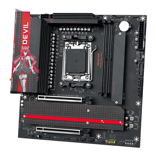 精粤B650主板夜魔ddr5电竞支持AMD 7000/8000/9000系列处理器 - 图1