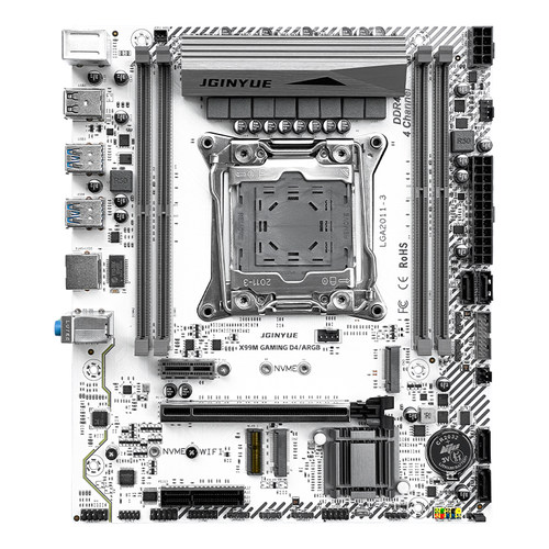 精粤X99主板2011针DDR3四通道台式游戏CPU套装E5 2666V3 2696V4 - 图3