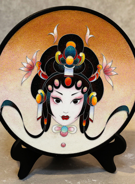 淼漫空间掐丝珐琅彩画中式美学礼